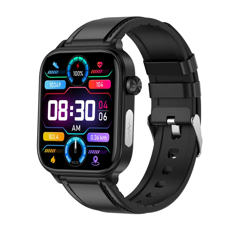 Smartwatch voor Senioren met Gezondheidsmonitoring en GPS 0