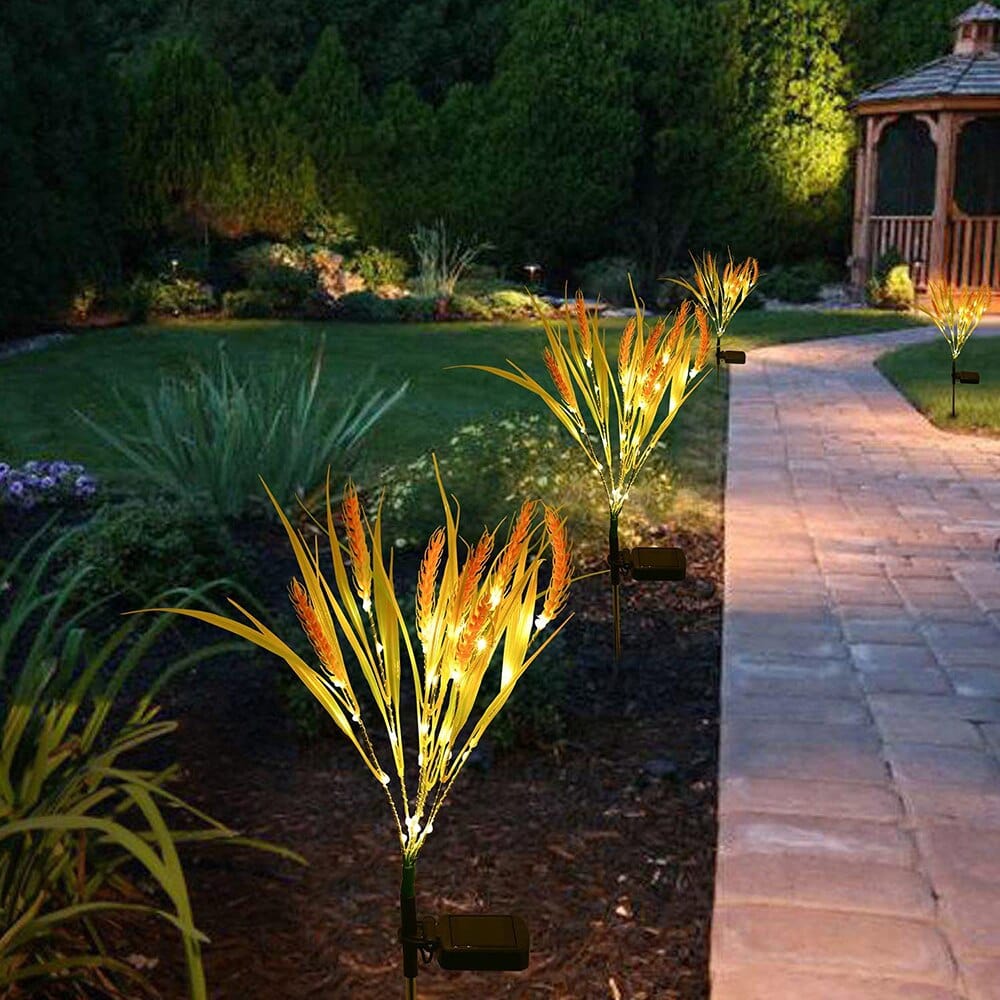 Solar Tuinverlichting Oorkaarsen Set van 2 voor Buitenverlichting 4