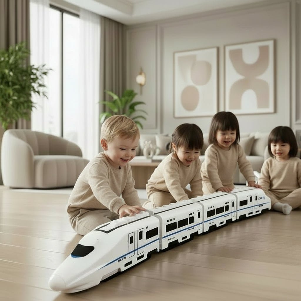 Speelgoedtrein met 360° Rotatie en Interactieve Functies 1