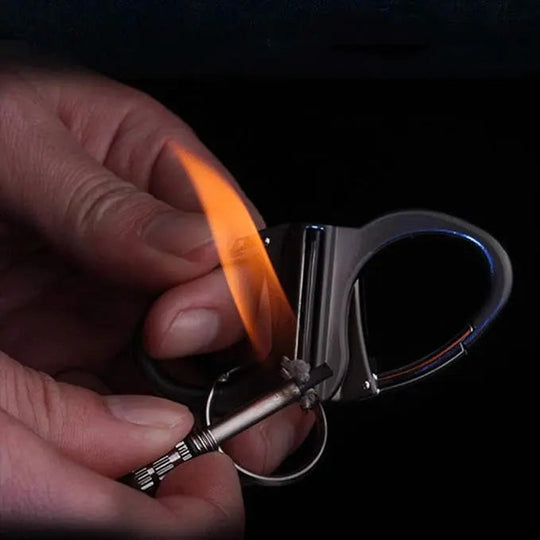 Survival Sleutelhanger Aansteker met Karabijnhaak 3