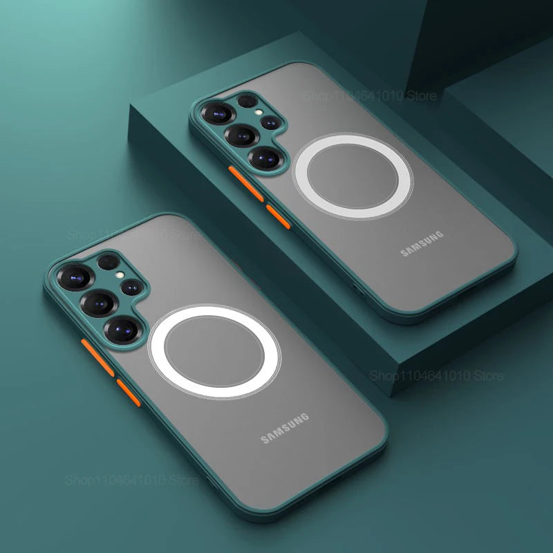 Telefoon Case Matte Magnetisch voor Samsung Galaxy 7