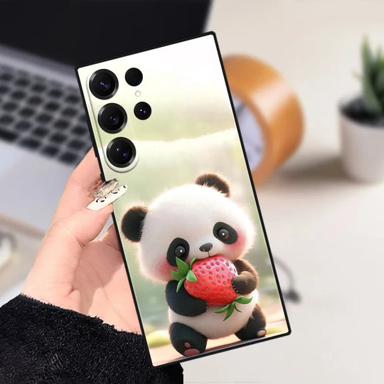 Telefoon Case met Dierlijke Ontwerpen voor Samsung Galaxy S25 25