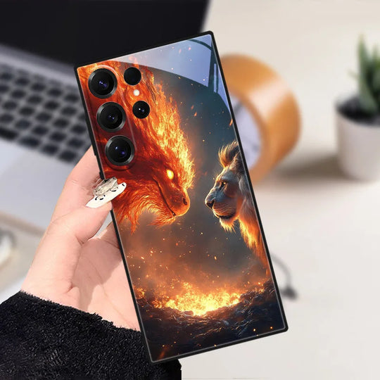 Telefoon Case met Dierlijke Ontwerpen voor Samsung Galaxy S25 39