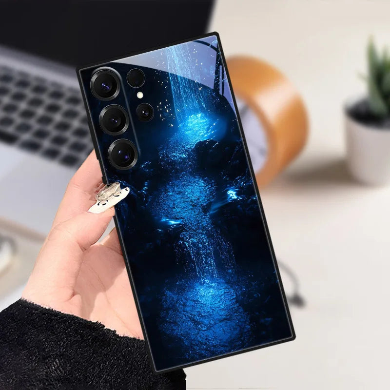 Telefoon Case met Dierlijke Ontwerpen voor Samsung Galaxy S25 6