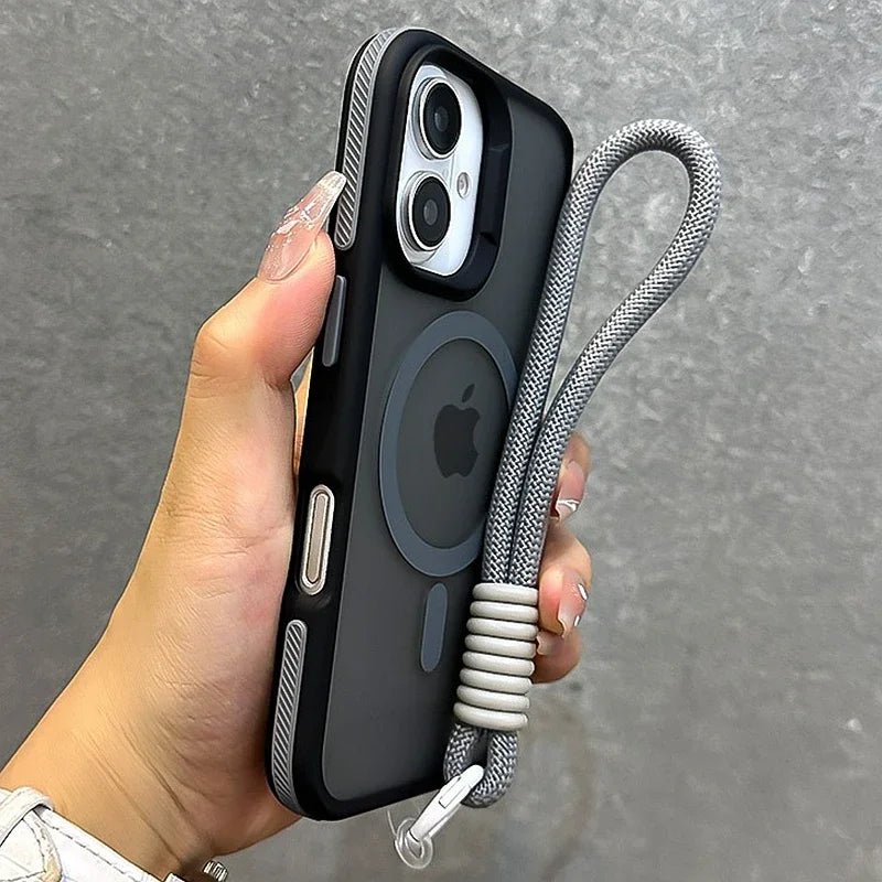 Telefoon Case met Lanyard voor iPhone Pro Max 0