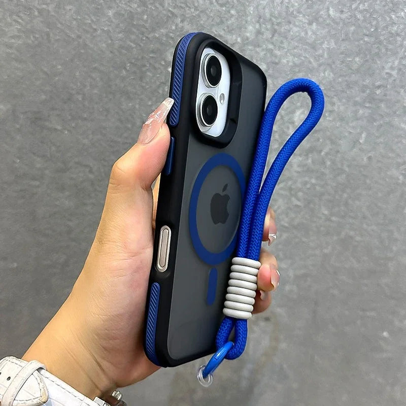 Telefoon Case met Lanyard voor iPhone Pro Max 4