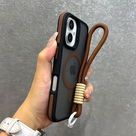 Telefoon Case met Lanyard voor iPhone Pro Max 8