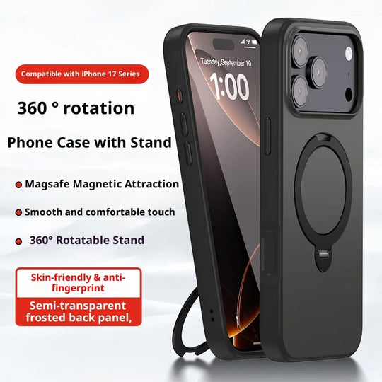 Telefoon Case met Roterende Stand voor iPhone 2