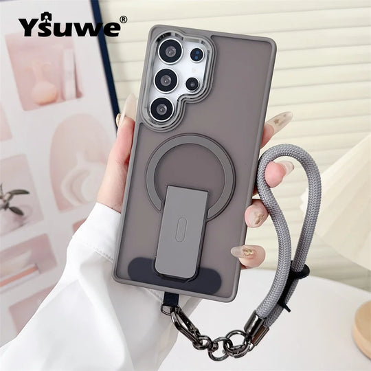 Telefoon Case voor Samsung Galaxy S26 Plus Ultra - Schokbestendig met Lanyard 0
