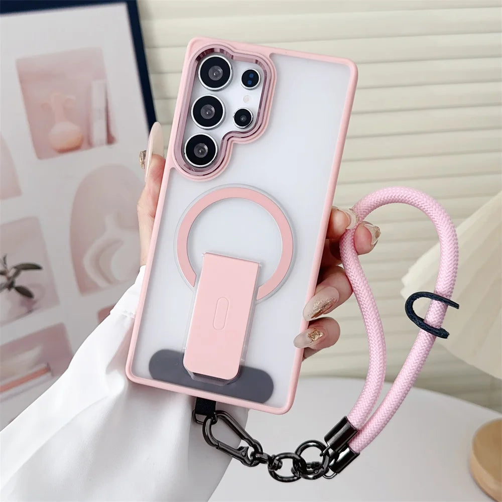 Telefoon Case voor Samsung Galaxy S26 Plus Ultra - Schokbestendig met Lanyard 6