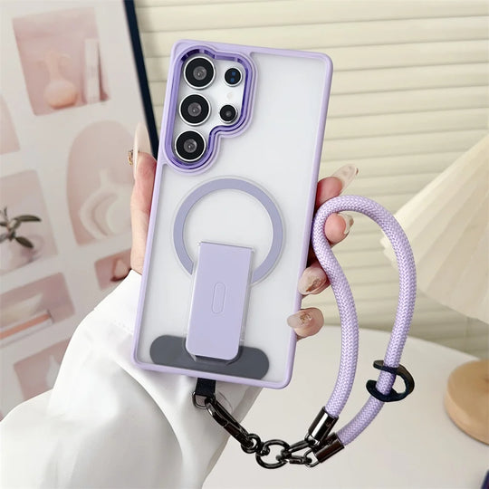 Telefoon Case voor Samsung Galaxy S26 Plus Ultra - Schokbestendig met Lanyard 8