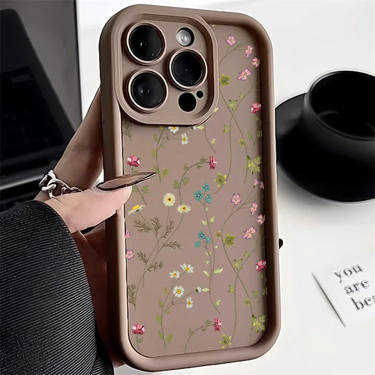 Telefoon Case voor iPhone met Bloemenprint 3
