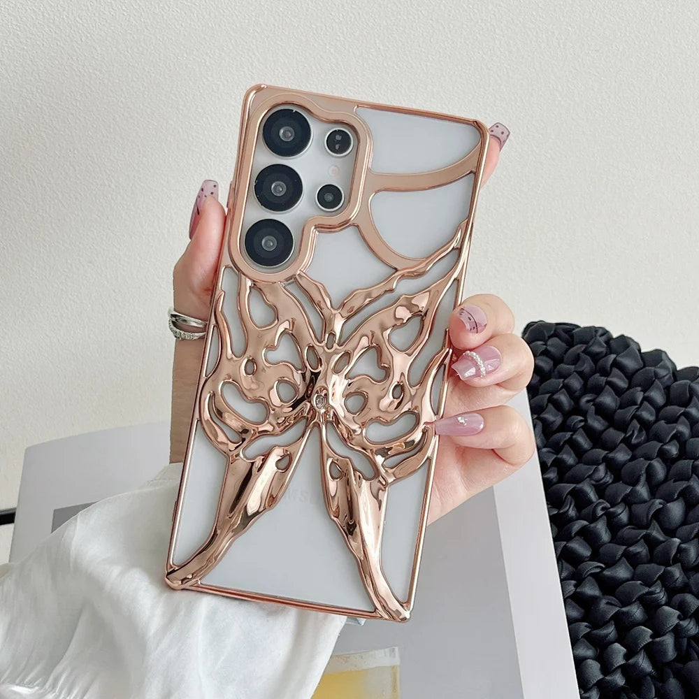 Telefoonhoesje 3D Vlinderontwerp voor Samsung Galaxy 6