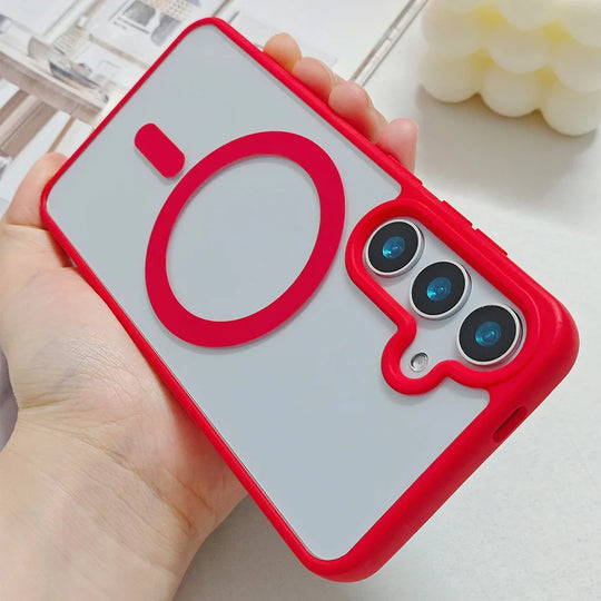 Telefoonhoesje Magnetisch Voor Samsung - Transparant & Schokbestendig 8