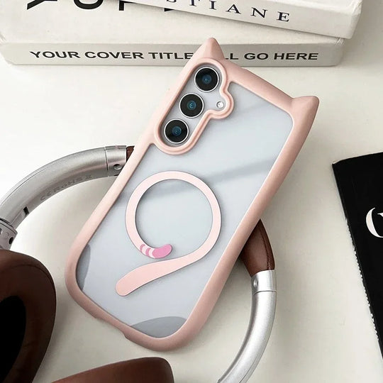 Telefoonhoesje voor Samsung Galaxy S25 Plus Kattenoor Design 7