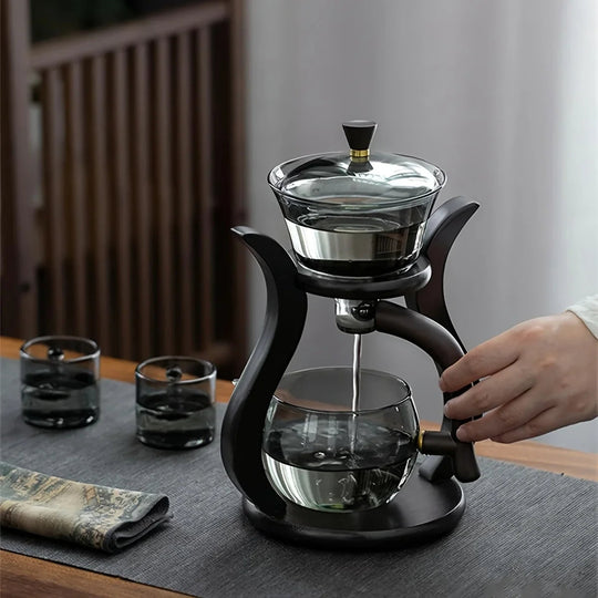 Theepot Set Creatief met Infuser en Magnetisch Druppelsysteem 3