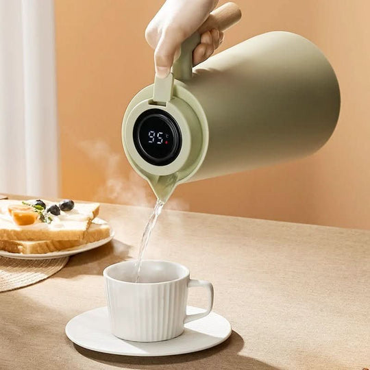 Thermosfles 1 Liter Minimalistisch Design Voor Dames en Heren 1