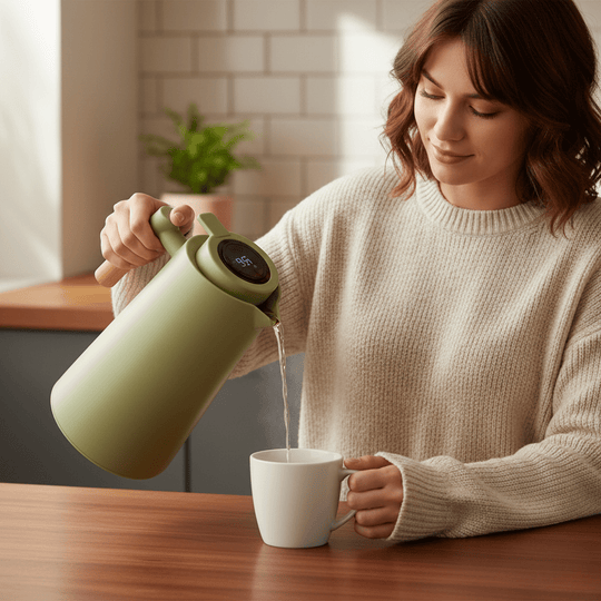 Thermosfles 1 Liter Minimalistisch Design Voor Dames en Heren 2
