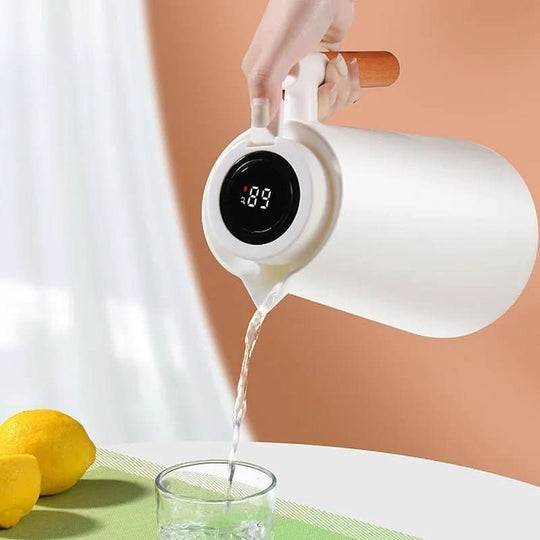 Thermosfles 1 Liter Minimalistisch Design Voor Dames en Heren 8