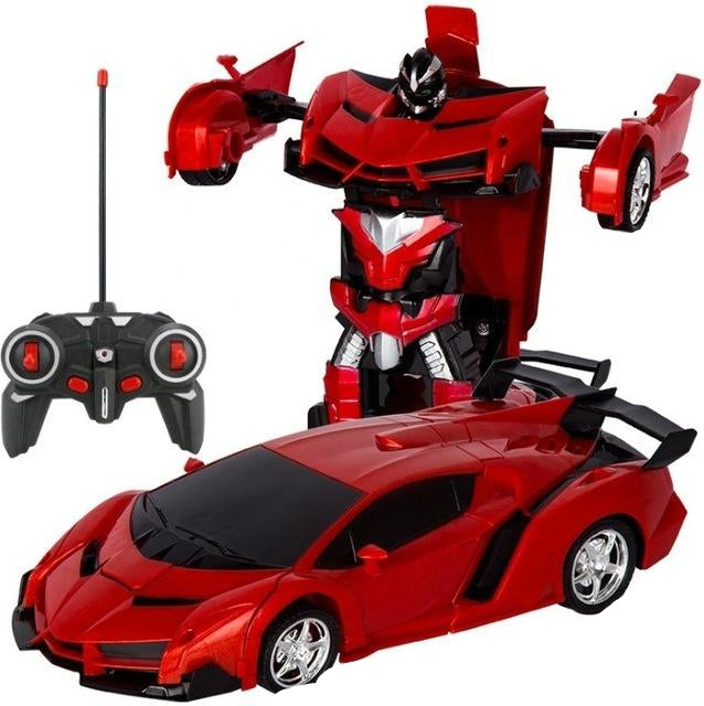 Transformatorauto met afstandsbediening voor kinderen 1