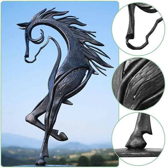 Tuin Paardbeeld Sculptuur Decoratief 7