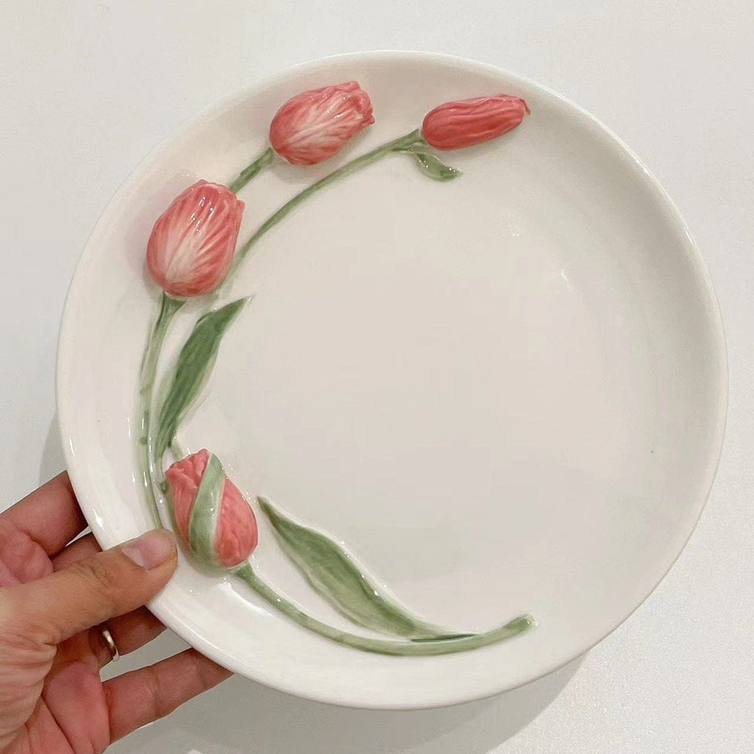Tulpenbord Handbeschilderd Voor Feestelijke Gelegenheden 5