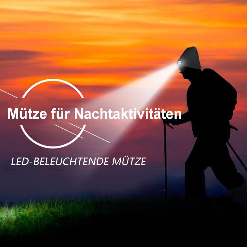 Unisex Beanie met Afneembare LED-koplamp en Modieuze Gebreide Structuur 7