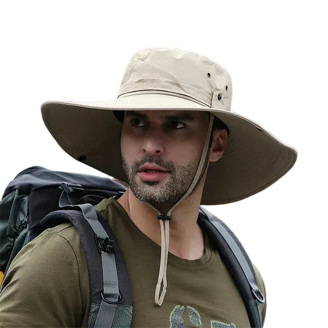 Unisex Bucket Hat Met Verstelbare Kinband Voor Buitenactiviteiten 0