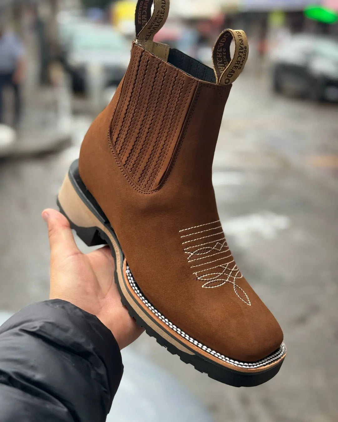 Unisex Cowboylaarzen Klassiek Stijlvol 1