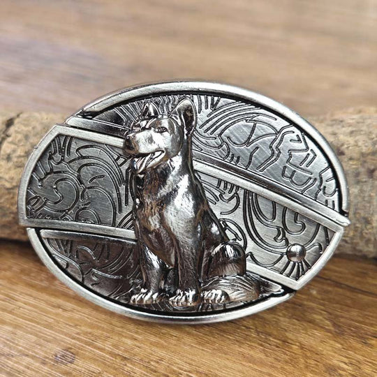 Unisex Cowboyriem Met Metalen Ovale Gesp 18
