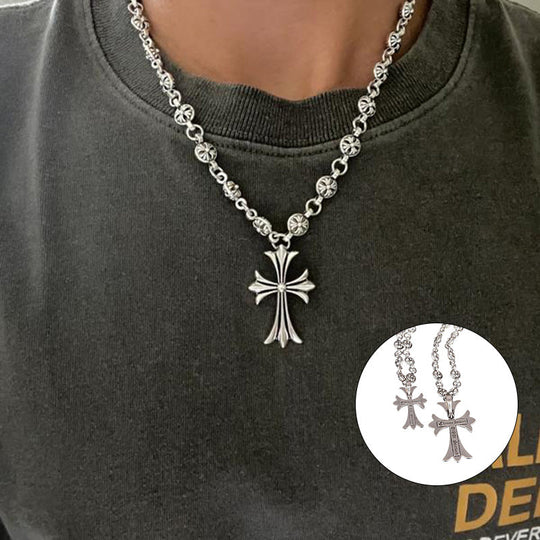 Unisex Ketting Gotische Kruishanger Alternatief Accessoire 0