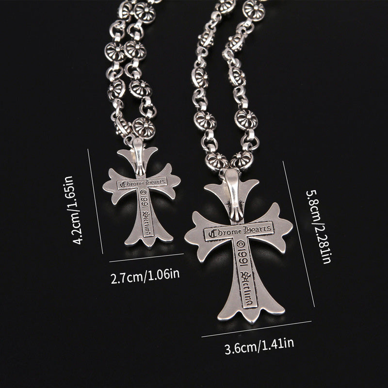 Unisex Ketting Gotische Kruishanger Alternatief Accessoire 7
