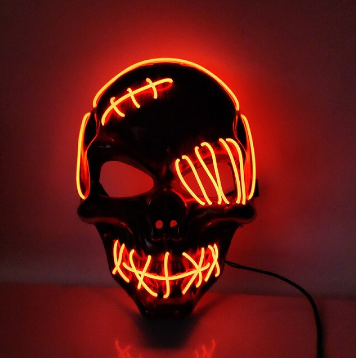 Unisex LED Masker voor Halloween Feest 7