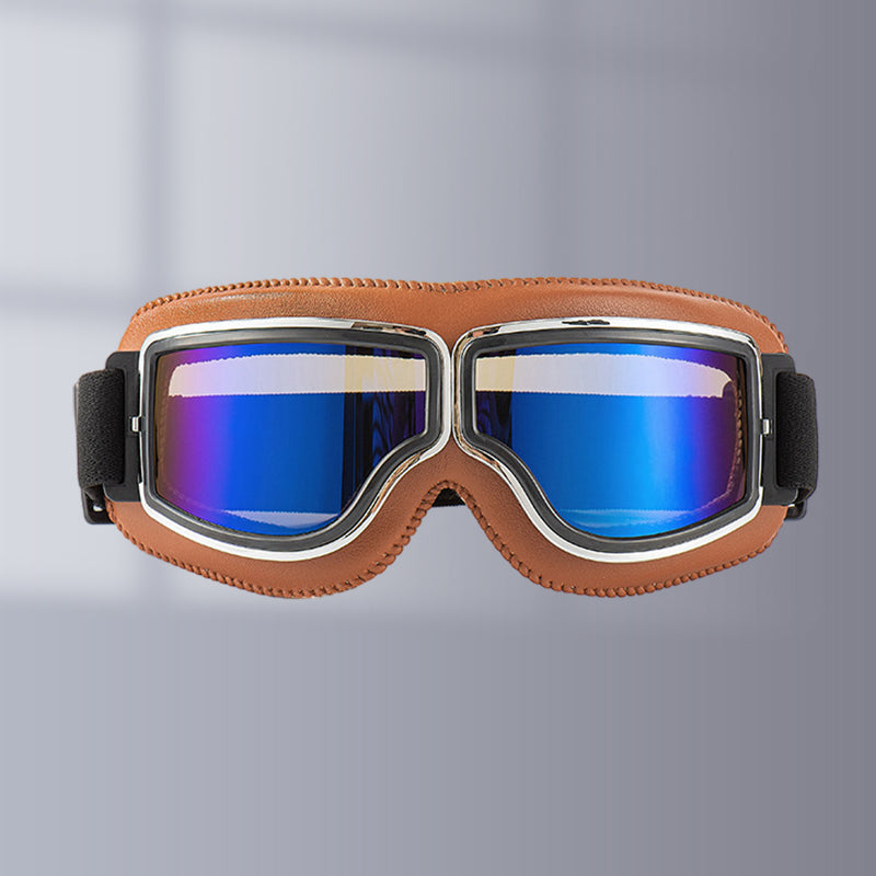 Unisex Retro Pilotenstijl Motorbril Sportief 14