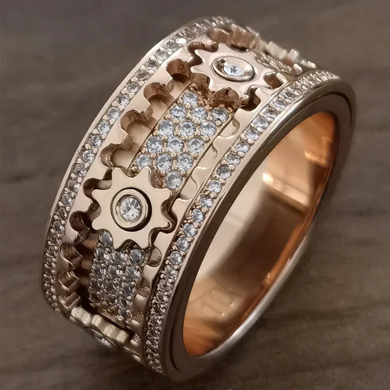 Unisex Roterende Ring Modern Design 5