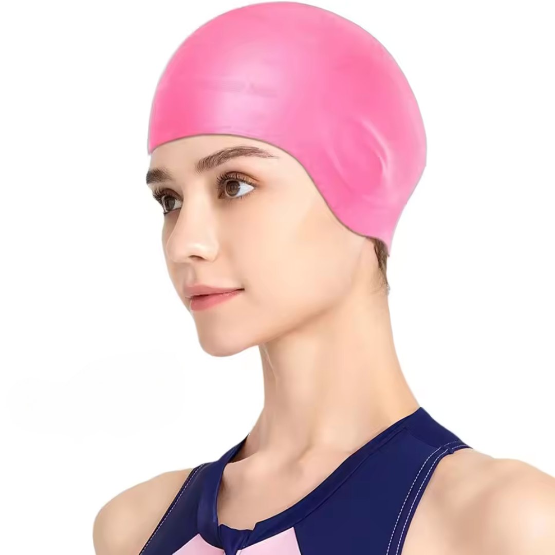 Unisex Siliconen Badmuts met Gehoorbescherming 4