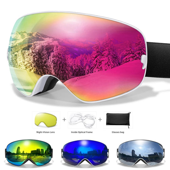 Unisex Skibril met Anticondens en UV400 Bescherming 1