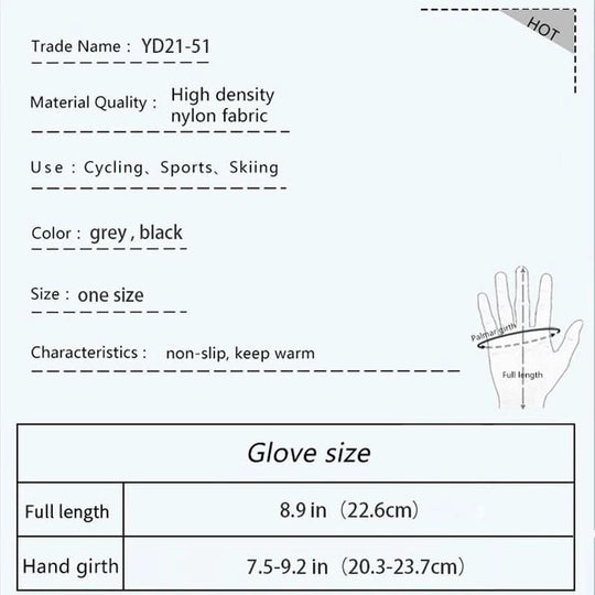 Unisex Sporthandschoenen Thermisch en Waterdicht 5