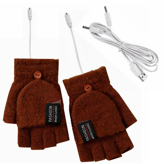 Unisex Verwarmde Handschoenen USB Oplaadbaar 10