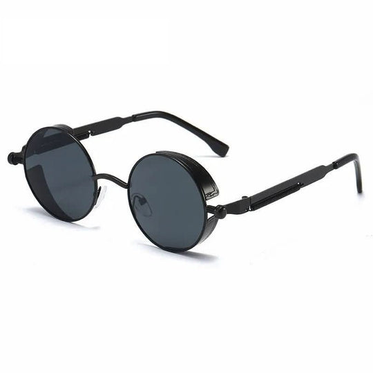 Unisex Vintage Ronde Zonnebril Retro Stijl 1