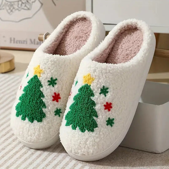 Unisex Warme Huispantoffels met Hertenmotief 3