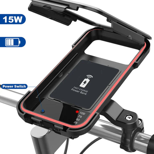 Universele Fietshouder met Draadloze Oplader 9