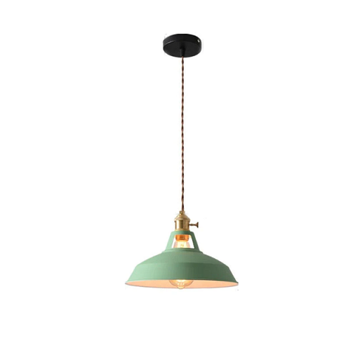 Vintage Hanglamp Metalen Design 13