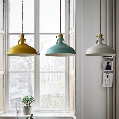 Vintage Hanglamp Metalen Design 4
