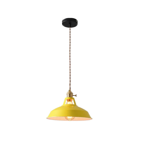 Vintage Hanglamp Metalen Design 9
