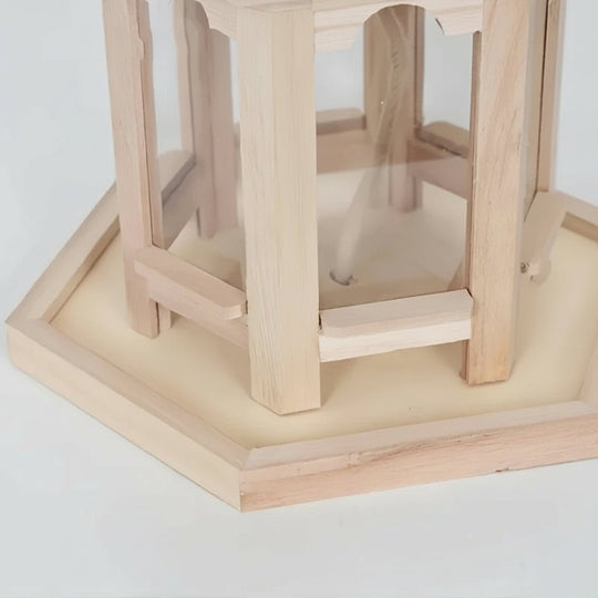Vogelhuisje met Geïntegreerd Watersysteem voor Tuin 4