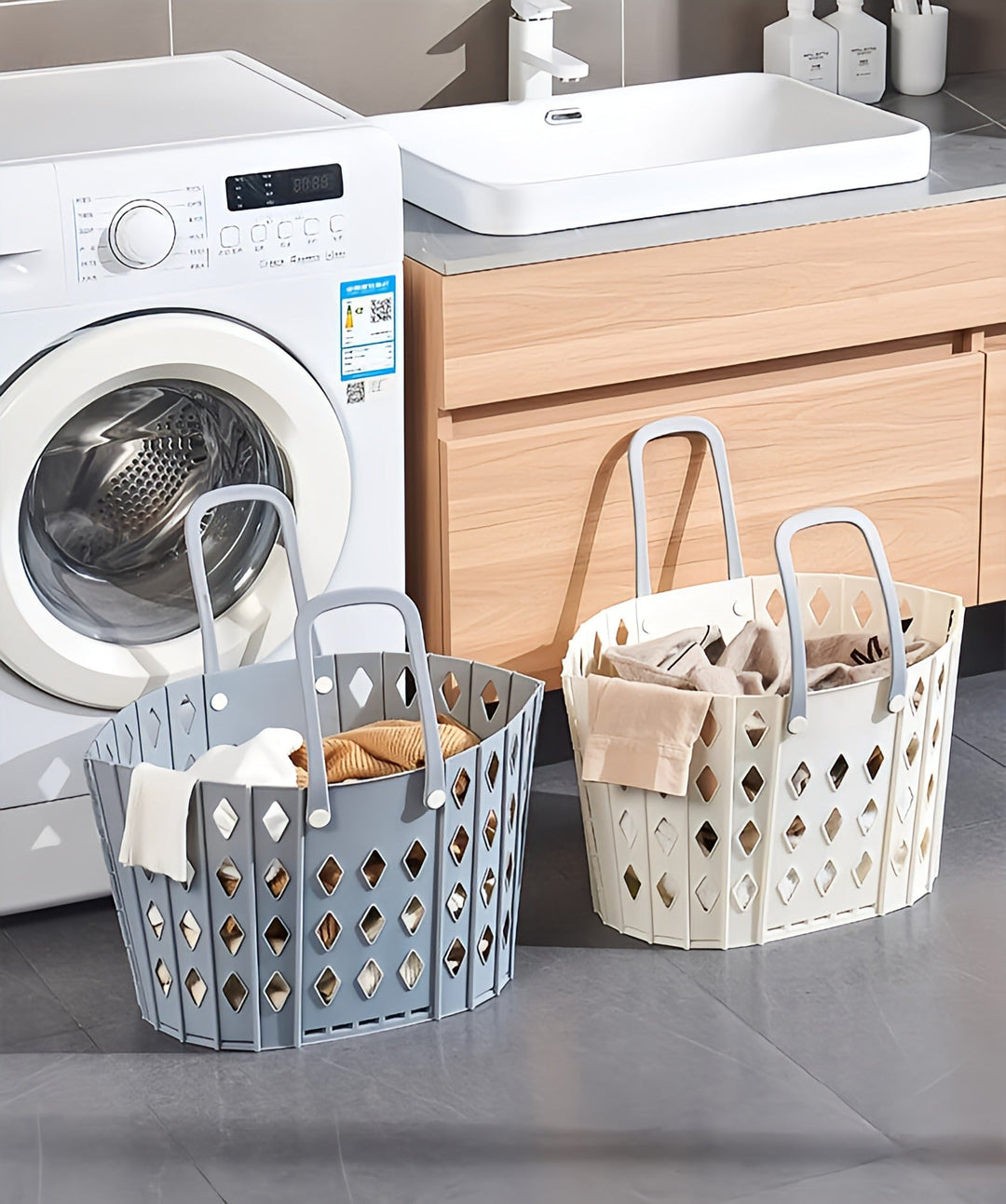 Vouwbare Wasmand voor Thuisgebruik 3