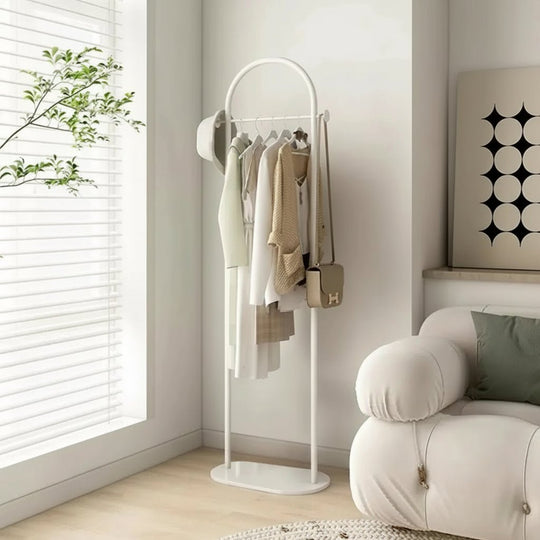 Vrijstaand Kledingrek Minimalistisch Design voor Jassen en Accessoires 2