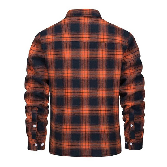 Vrouwen Fleece Gevoerde Ruitjack Comfortabel voor Herfst en Winter 1