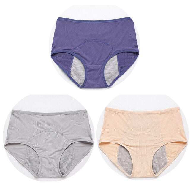 Vrouwen Leak-Proof Ondergoed Ademend 10